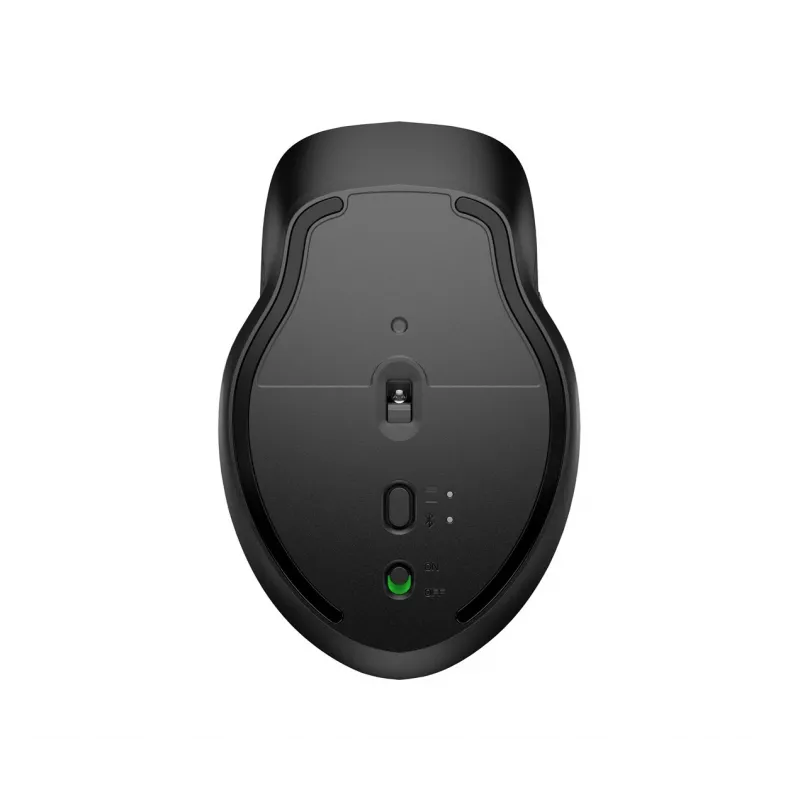 HP 435 Multi-Device Wireless pele, piemērota abām rokām, RF Wireless + Bluetooth, 4000 DPI, melna