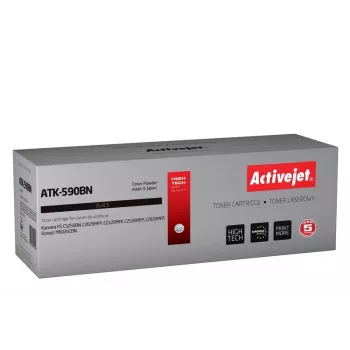 Activejet ATK-590BN tonera kasetne (aizstāj Kyocera TK-590BK; Supreme; 7000 lapas; melna)