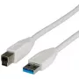 VALUE USB kabelis - USB A tipa (vīr.) uz USB B tipa (vīr.)
