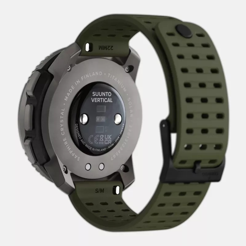 Suunto Vertical 3,56 cm (1,4) Punktmatrica 49 mm 280 x 280 pikseļi Skārienjūtīgs Melns GPS (satelīts)