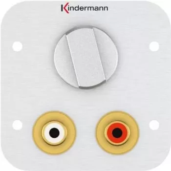 Kontaktligzda 2 x RCA Kindermann 7441000518