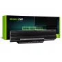 Baterija zaļa Cell FS07 priekš Fujitsu Siemens LifeBook E8310 P770 S710 S7110