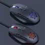 Lumi Legend WM03G-16 vadu pele, USB Type-A, optiskā, 7200 DPI, melna