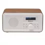 Radio DENVER DAB-30DW DAB/FM galda radio ar tumša koka apdari