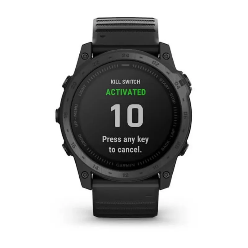 Garmin Tactix 7 3.56 cm (1.4) MIP 51 mm Digitāls 280 x 280 pikseļi Skārienjūtīgais ekrāns Melns Wi-Fi GPS (satelīta)