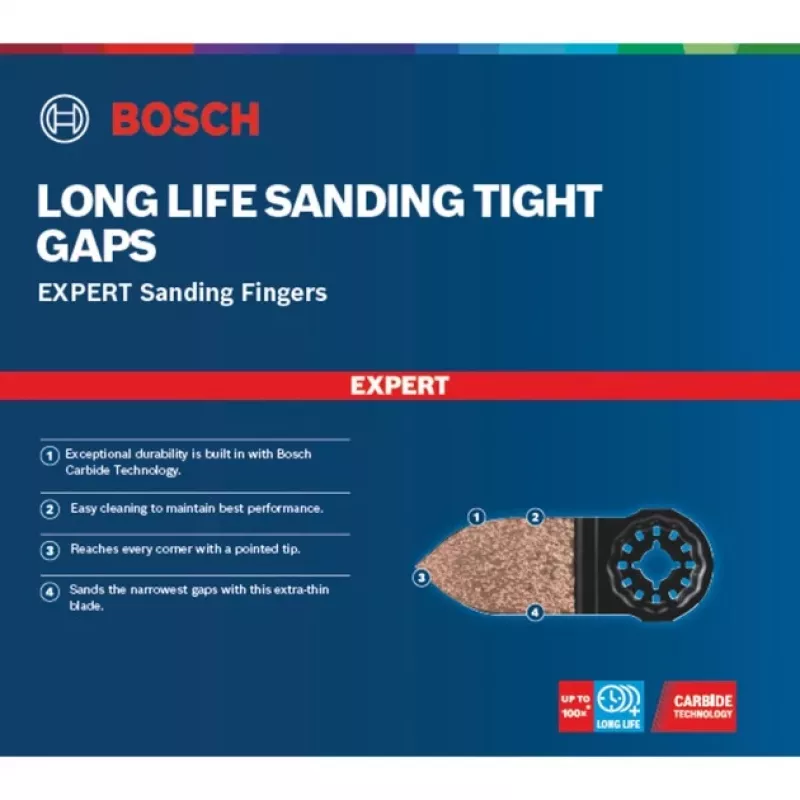 Slīpēšanas piederums Bosch 2 608 900 040 1 gab. Platums 32 mm Dziļums 99 mm