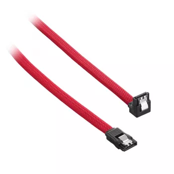 ModMesh leņķa SATA 3 kabelis 30 cm – sarkans – kabelis – digitālais/dati (CM-CAB-RSAT-N30KR-R)
