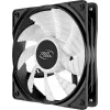 DeepCool RF120B Datora korpusa ventilators 12 cm Melns, Caurspīdīgs 1 gab.