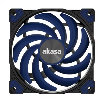 Akasa Alucia XS12 ventilators 120mm melns zils 700-2000 RPM HDB