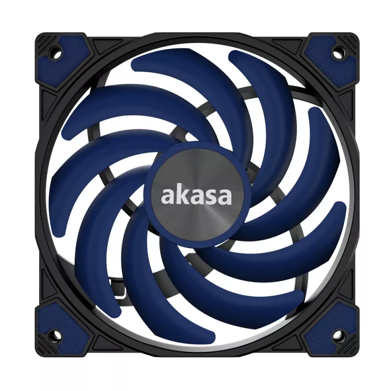 Akasa Alucia XS12 ventilators 120mm melns zils 700-2000 RPM HDB