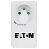 Pārsprieguma aizsardzības kārba Eaton Protection Box 1 FR — 1 Type E kontaktligzda, 220–250 V, 16 A, 4000 W, melna, kompakta