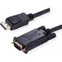 Value 11.99.5803 Video kabeļa adapteris 3 m DisplayPort VGA (D-Sub) melns (11.99.5803)