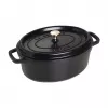 Holandiešu krāsns Staub Cocotte 4.2 L Melna