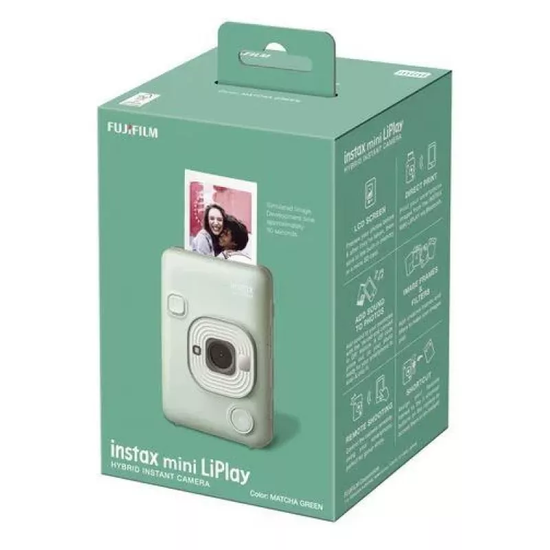 Fujifilm Instax mini LiPlay 1/5 2560 x 1920 pikseļi 86 x 54 mm CMOS Zaļš