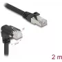 DeLOCK tīkla kabelis melns 2 m Cat6 SF/UTP RJ-45