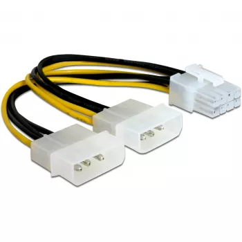 DeLOCK PCI Express barošanas Multicolour 0,30 m 82397
