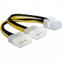 DeLOCK PCI Express barošanas Multicolour 0,30 m 82397