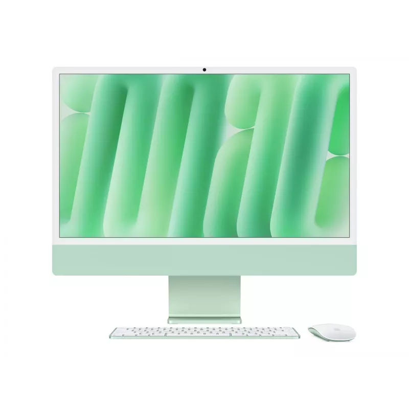iMac 24 inch: M4 10/10, 16GB, 512GB SSD - zaļa