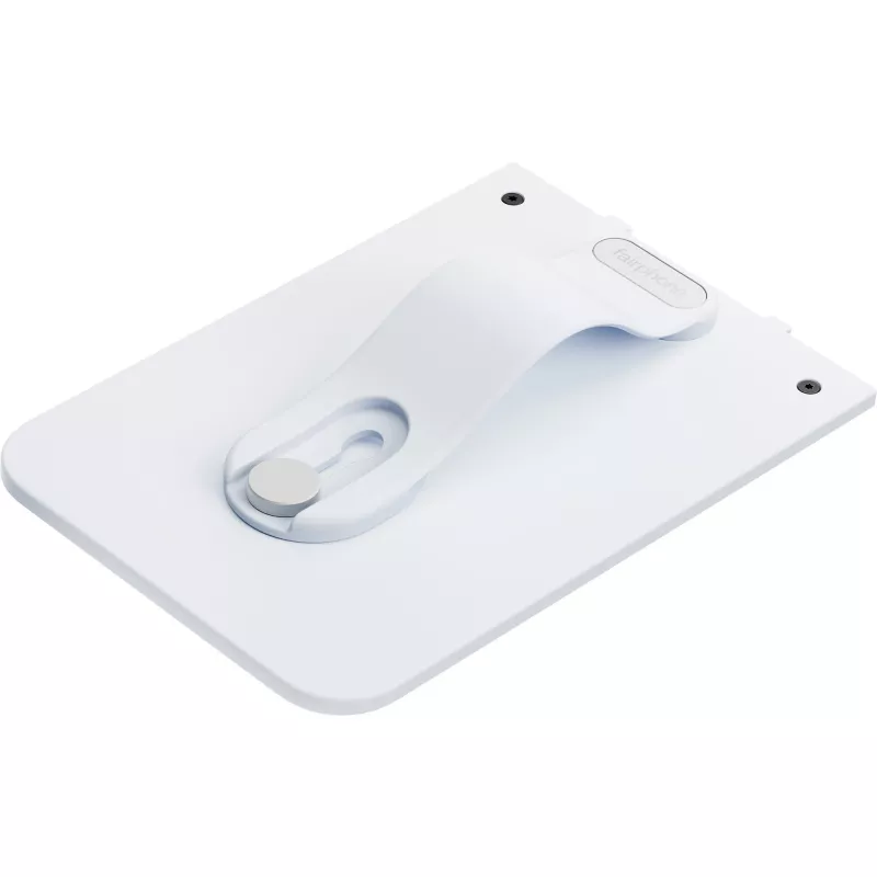 Pirkstu cilpa Cloud balta (balta Fairphone 6) Aizmugurējais vāciņš. Balts pārklājums. Oriģināls FAIRPHONE produkts — MPN: F6FNGR-1WH-WW1 · EAN: