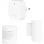 Kustības detektors Hombli HBSP-0109 — pasīvs infrasarkanais (PIR) sensors, bezvadu, noteikšana 8 m, 120° leņķis, baterija, balts