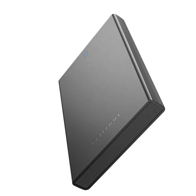 Vention 2,5 collu SATA cietā diska korpuss (USB 3.0 Micro-B) melns