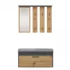 Topeshop GAR PARMA ANT/ART entryway Skapis