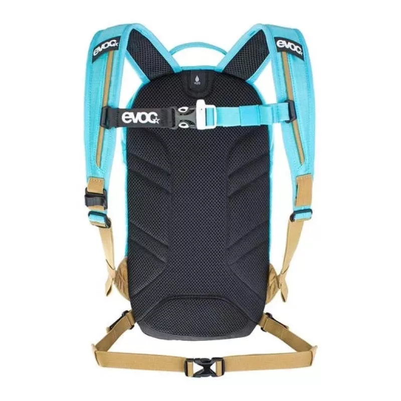 Sporta mugursoma EVOC Joyride 4 Blue Gold 5L 2L Hydration
