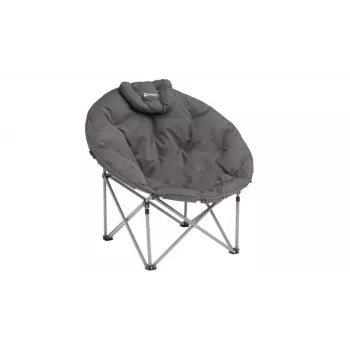 Kempinga krēsls Outwell Kentucky Lake — saliekams krēsls ar 4 kājām, maksimālā slodze 120 kg, platums 1040 mm, dziļums 700 mm, svars 8,1 kg