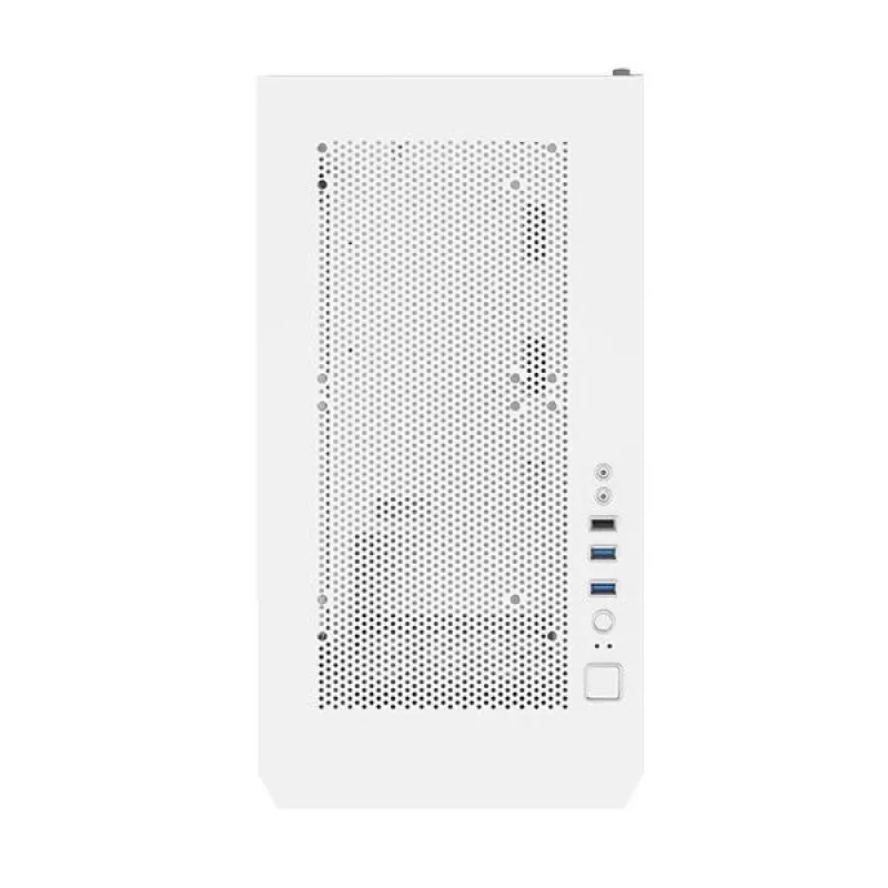 Montech AIR 100 ARGB MICRO-ATX tornis ar četriem iepriekš uzstādītiem ARGB ventilatoriem, īpaši minimālistisks dizains, smalka sieta priekšējais panelis, augsta gaisa plūsma, unikāls sānu panelis