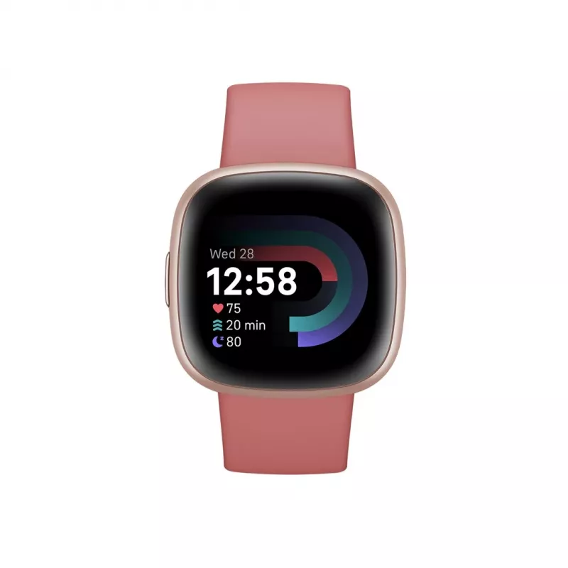 Smartwatch Fitbit Versa 4 digitālais skārienekrāns Rose