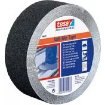 Neslīdoša lente Tesa 60950-00001-00, melna, 50 mm x 15 m