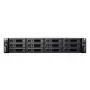 Synology RackStation RS2423+ NAS/glabāšanas serveris Rack (2U) Ryzen Embedded V1780B 8 GB DDR4 0 TB DiskStation Manager Melns, Pelēks