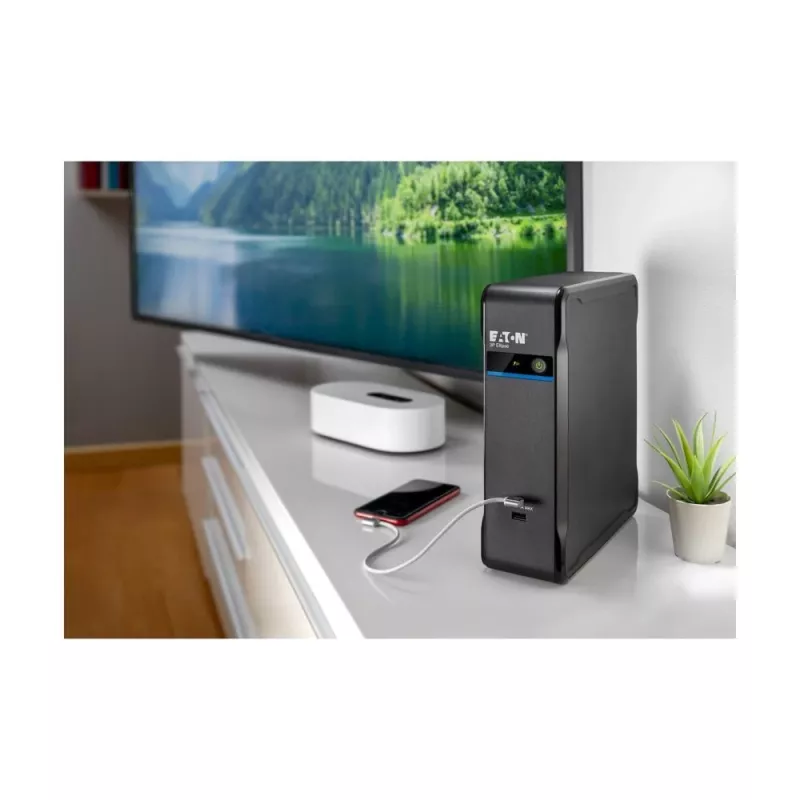 Nepārtrauktās barošanas avots EATON Ellipse 900 USB DIN — 900 VA / 540 W