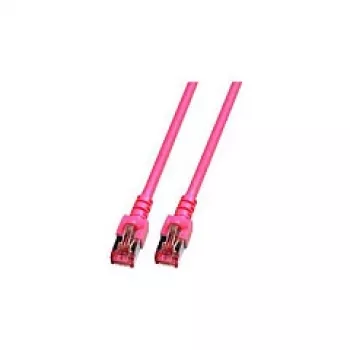 EFB-Elektronik RJ45 komutācijas kabelis Cat.6 S/FTP LSZH fuksīna krāsā 3 m ražotājs: EFB Elektronik (K5519.3)