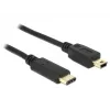 USB kabelis DeLOCK 2m USB2.0-C Mini-USB B 83336
