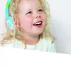 TECHNIFANT bezvadu Bluetooth austiņas bērniem, zilas
