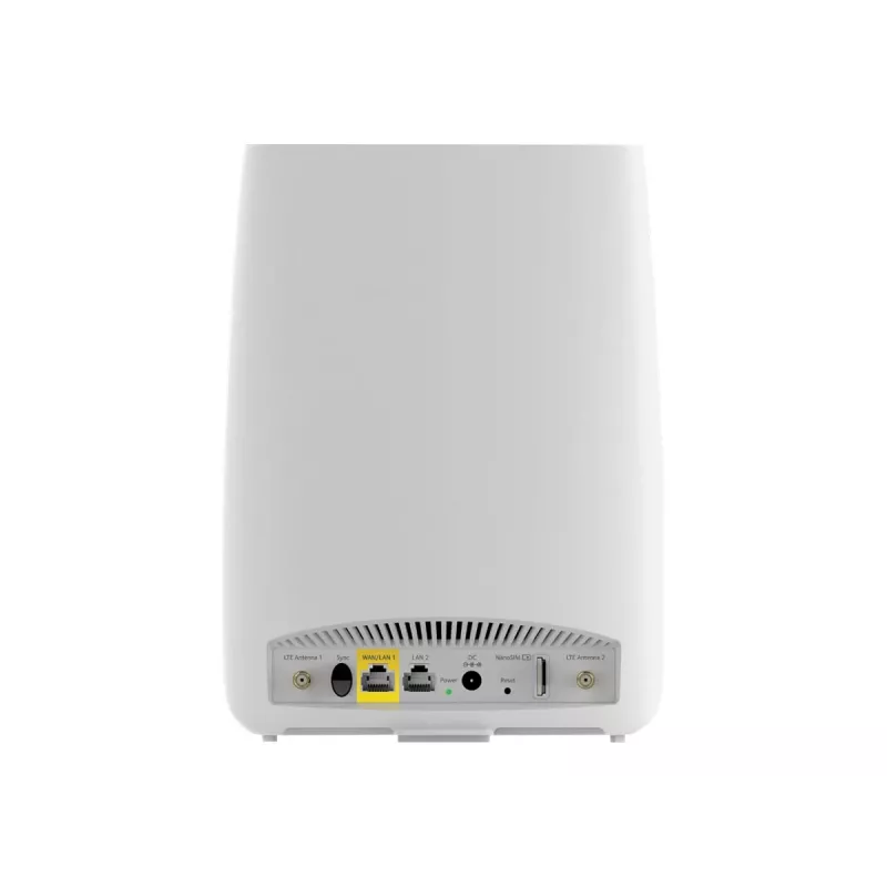 NETGEAR LBR20 bezvadu maršrutētājs Gigabit Ethernet Divu joslu (2,4 GHz / 5 GHz) 4G Balts