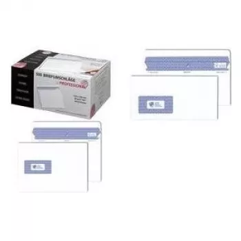 Aploksne MAILmedia Professional 225 x 112 mm ar lodziņu, 90 g/m²