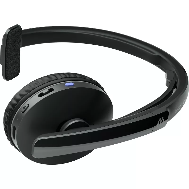 EPOS 1000896 Over-ear Headset Bluetooth Mono Melns Noise Cancellin