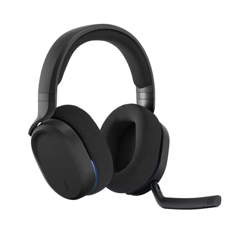 Fractal Design Scape austiņas ar vadu un bezvadu savienojumu, galvas saite, mūzika, uzlādes statīvs, melna