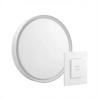 Philips Hue Infuse griestu gaismeklis M balts 2400lm + aptumšošanas slēdzis