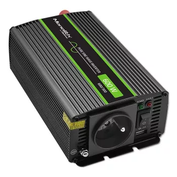 Qoltec Monolith tīkla adaptera invertors Auto 600 W 12 V
