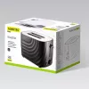 Toaster Maestro MR-706-Melns, melns kompakts 2-šķēlīšu tosteris