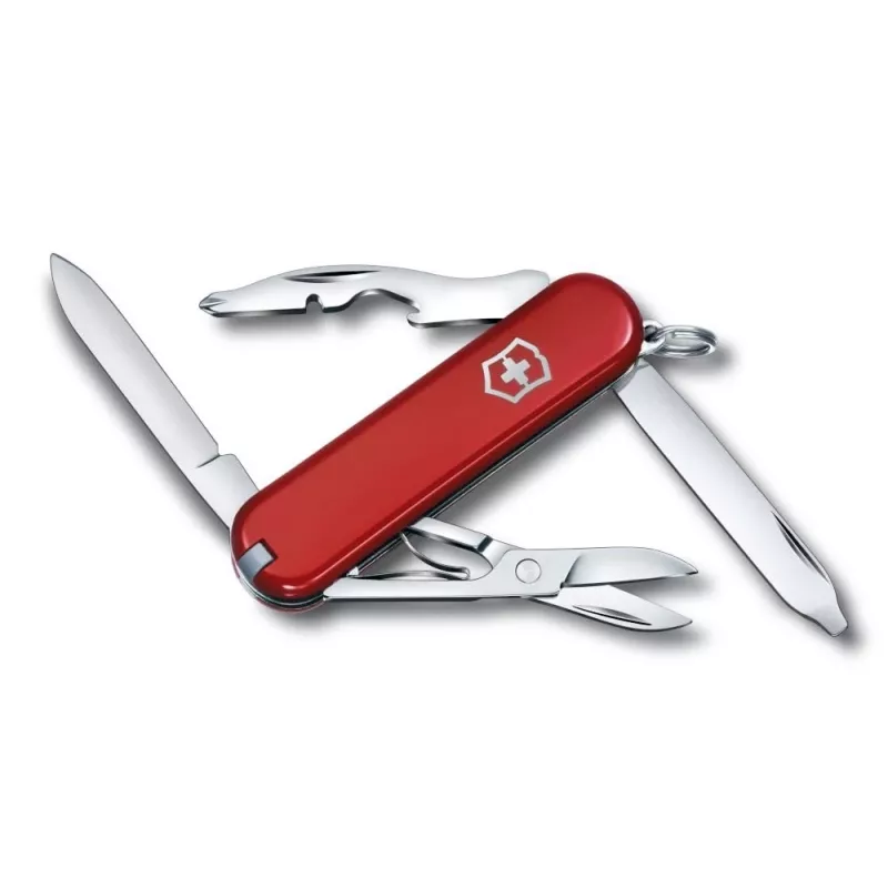 Multi-tool knife Victorinox Rambler Clip point 5.8 cm Red