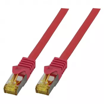 EFB-Elektronik RJ45 komutācijas kabelis Cat.6A S/FTP LSZHCat.7 instaliacinis kabelis sarkans 1,5 m ražotājs: EFB Elektronik (MK7001.1,5R)