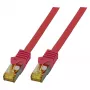 EFB-Elektronik RJ45 komutācijas kabelis Cat.6A S/FTP LSZHCat.7 instaliacinis kabelis sarkans 1,5 m ražotājs: EFB Elektronik (MK7001.1,5R)