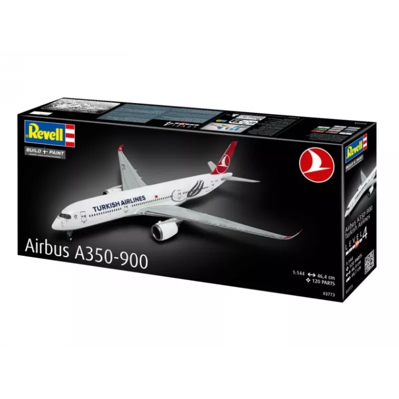 Plastmasas lidmašīnas modelis REVELL Airbus A350-900 Turkish Air 1/144 mērogā