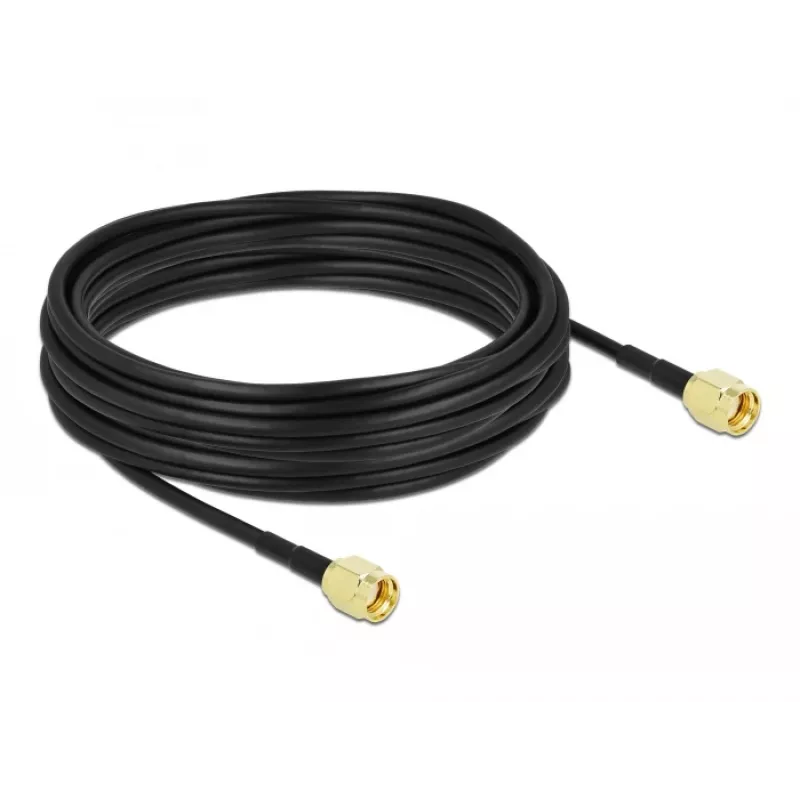 Antenas kabelis DeLOCK RP-SMA spraudnis uz RP-SMA spraudni LMR/CFD100 10 m