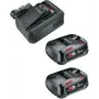 GARDENA 14914-20 Starter komplekts QC AL 18V-44 + 2 x 2,5 Ah SoC darbarīka akumulators un lādētājs 18 V 2,5 Ah Li-Ion (14914-20)