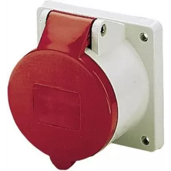 panel-mount socket TA 32A,5p,6h,400V,IP44 1276 - panel-mount socket TA - 32A5p 6h400V (1276)